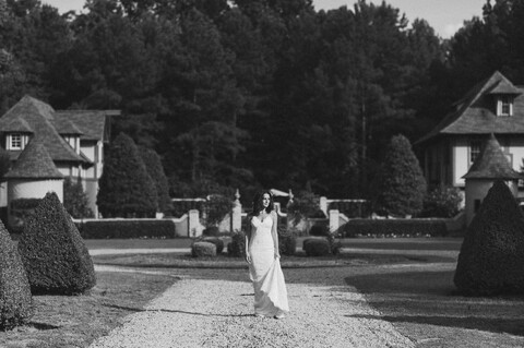 bridal portraits at fox hollow nc