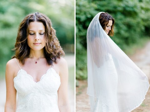 bridal portraits at fox hollow nc