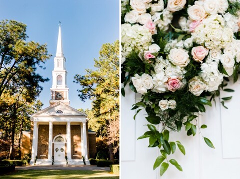 village chapel pinehurst wedding