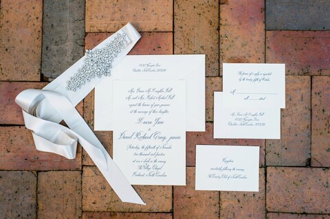 wedding invitations calligraphy