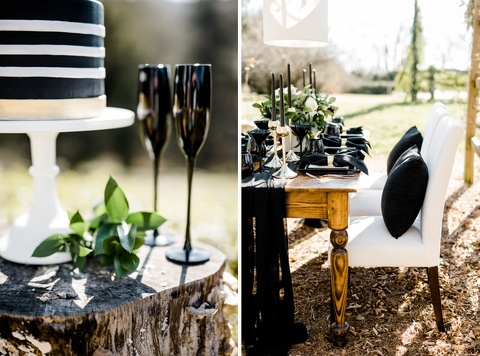 black and white wedding ideas