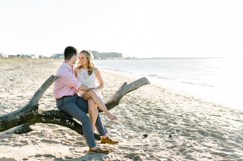 VA Beach Engagement Photos 