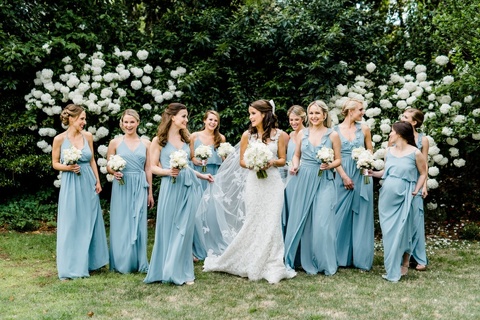 Carolina Country Club Wedding Caroline Lima Photography Joanna August bridesmaids dresses