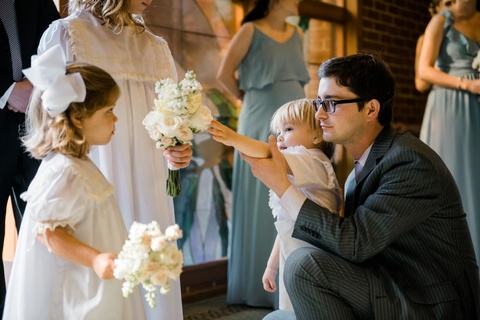 Ceremony at the St. Michael's Episcopal Church