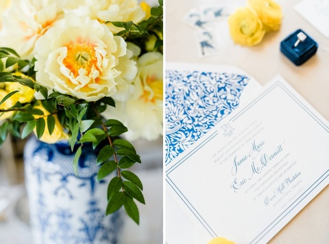 Blue and Yellow Wedding Ideas