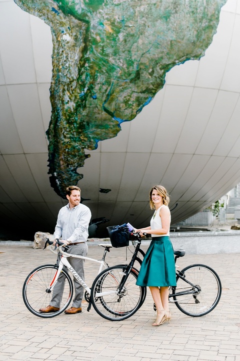 Downtown Raleigh Engagement Photos