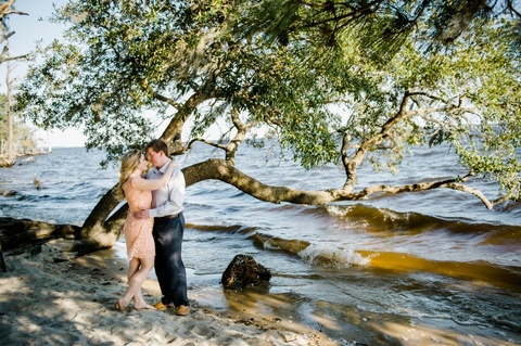 Goose Creek State Park engagement photos