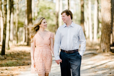 Goose Creek State Park engagement photos