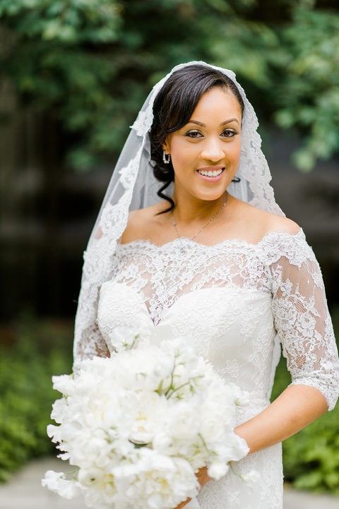 Wedding at The Umstead. Liancarlo lace wedding dress. Coordination by A Southern Soiree. 