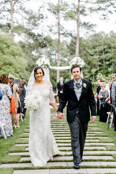Wedding at The Umstead. Plum Bridesmaids dresses. Liancarlo wedding dress. Coordination by A Southern Soiree. 