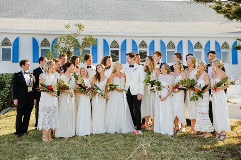 Chic Bahamas Wedding