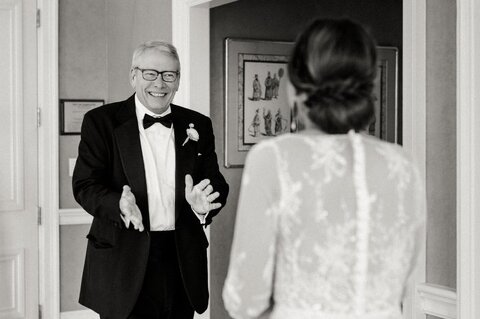 first look with dad charlotte weddings