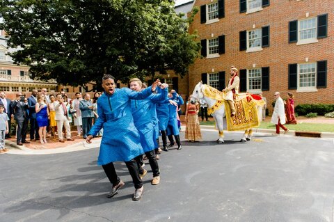 Baraat in Chapel Hill