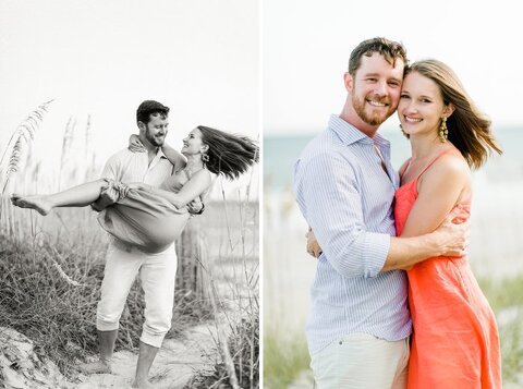 Beach Engagement Photos