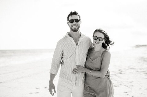 Beach Engagement Photos