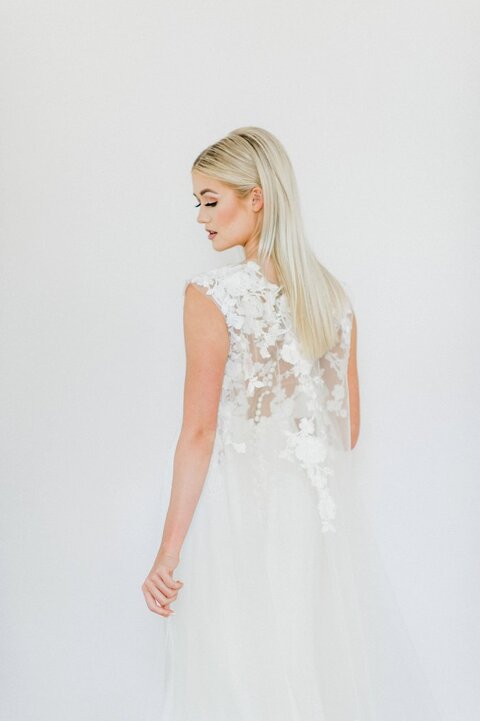 bridal portraits pronovias wedding dress