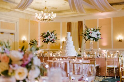 Ballantyne Hotel Wedding Charlotte designed by The Graceful Host