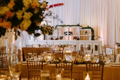Ballantyne Hotel Wedding Charlotte designed by The Graceful Host