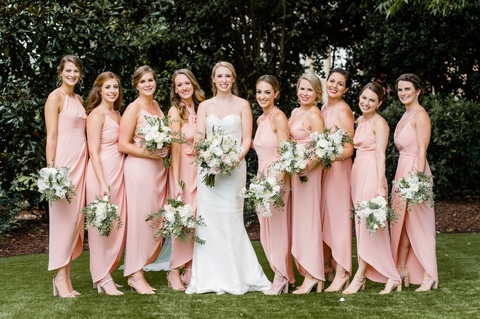 Bridesmaids wearing Shona Joy Events By La Fete