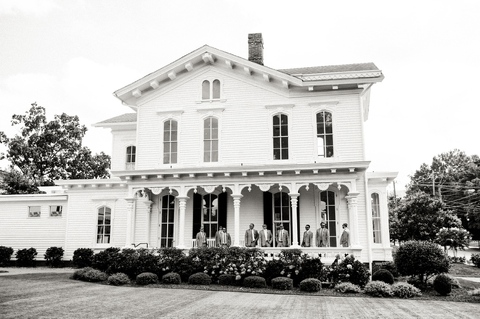 North Carolina Weddings at the Merrimon Wynne House coordinated by La Fete