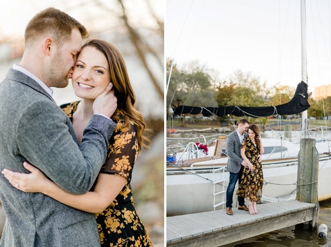 Old Town Alexandria VA Engagement Photos