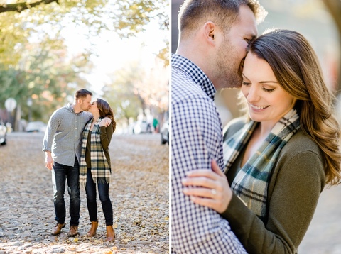 Old Town Alexandria VA Engagement Photos