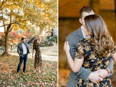 Old Town Alexandria VA Engagement Photos