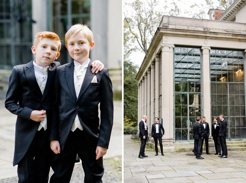 Bridal party at the Winterthur Museum in DE