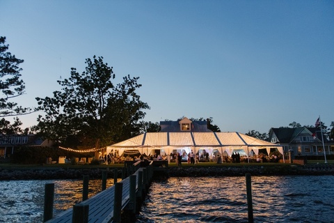 Tented Coastal Wedding in NC