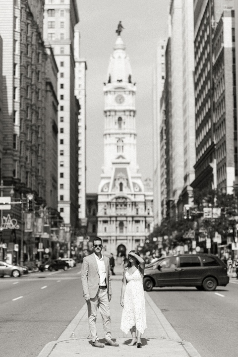 Engagement photos in Philadelphia