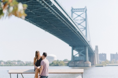 Engagement photos in Philadelphia