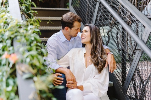 Engagement photos at The Pearl in San Antonio
