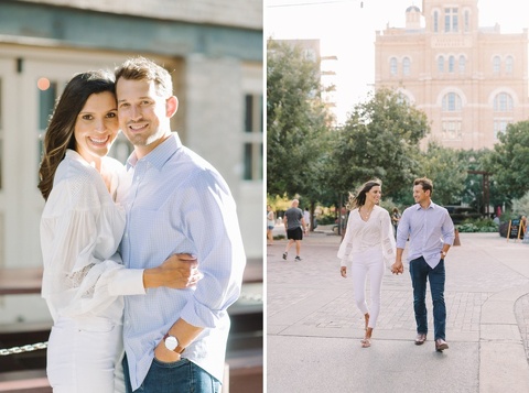 Engagement photos at The Pearl in San Antonio