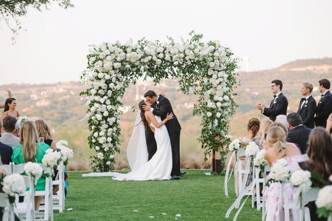 First kiss at the Omni Barton Creek